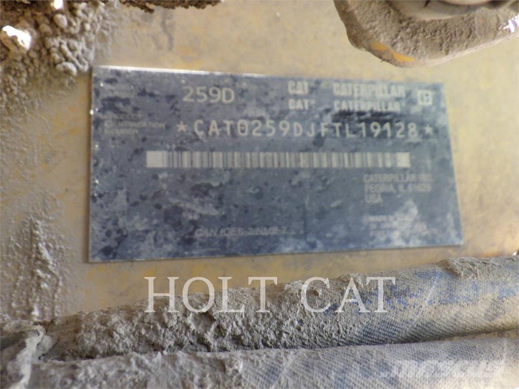 CAT 259D Φορτωτές με ερπύστριες