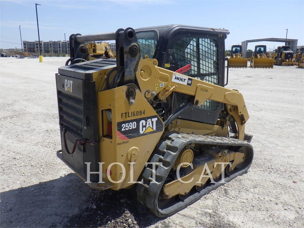 CAT 259D Φορτωτές με ερπύστριες