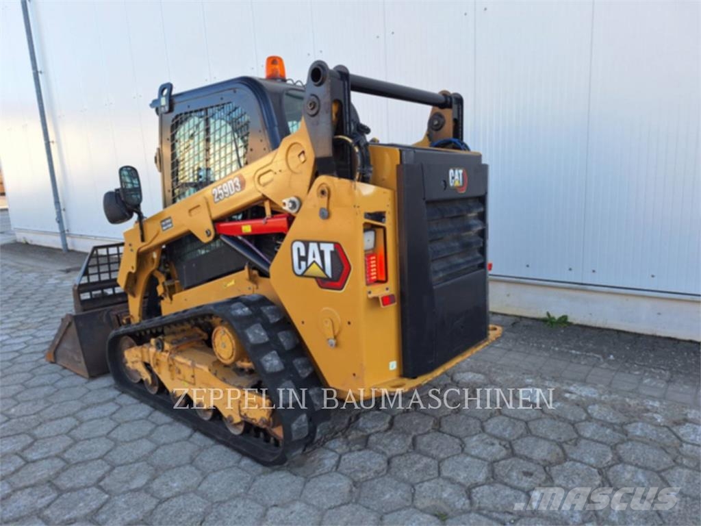CAT 259D Lietoti riteņu kompaktiekrāvēji