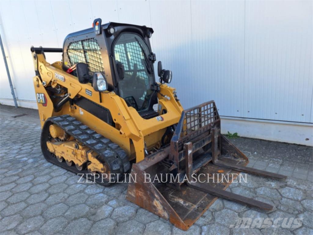 CAT 259D Lietoti riteņu kompaktiekrāvēji