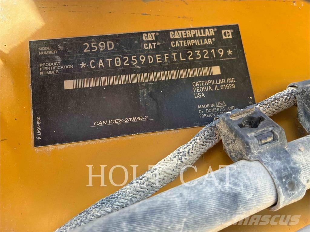 CAT 259D Nakladalci goseničarji