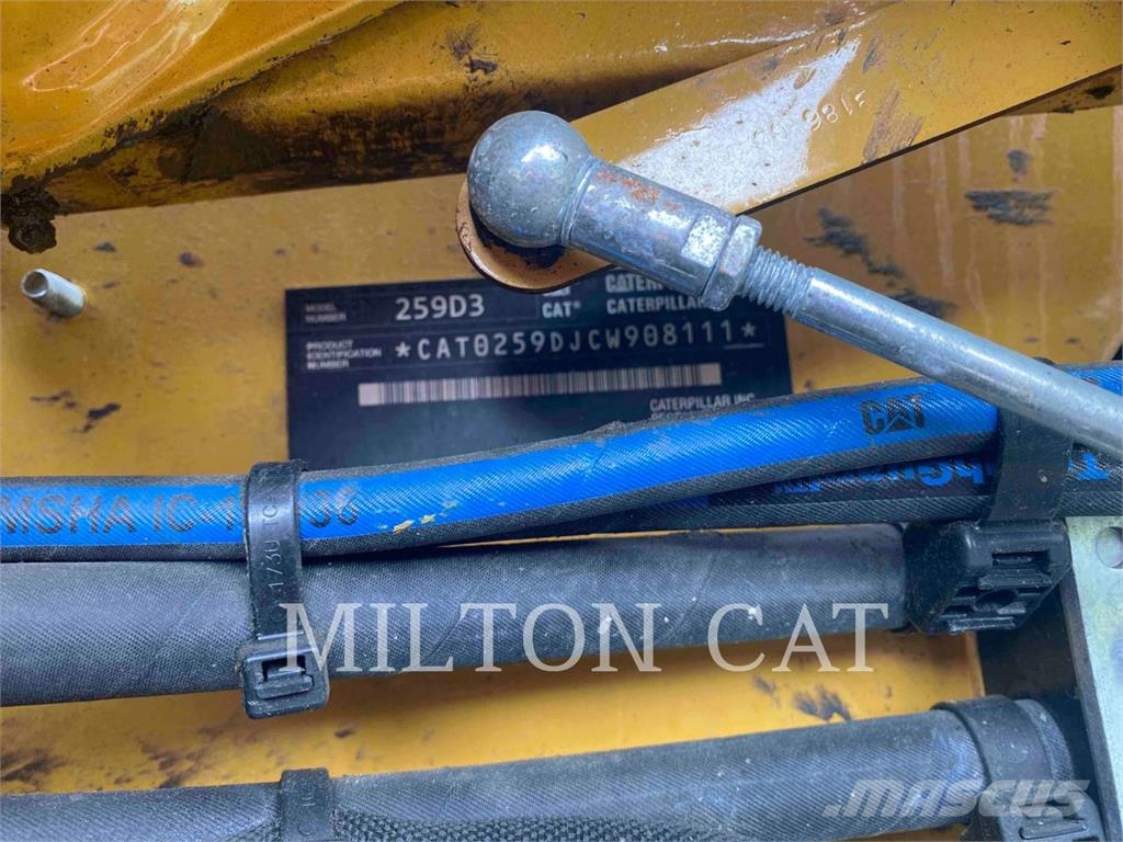 CAT 259D 3 لوادر انزلاقية التوجيه