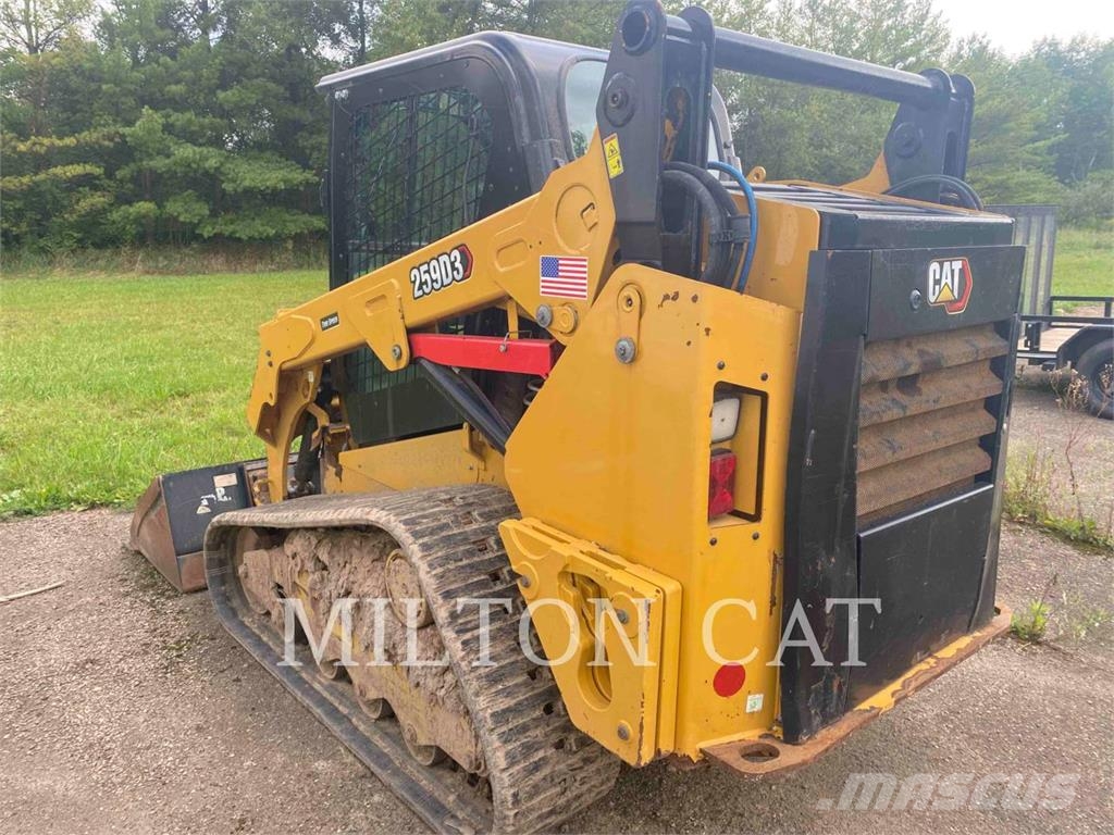 CAT 259D 3 لوادر انزلاقية التوجيه