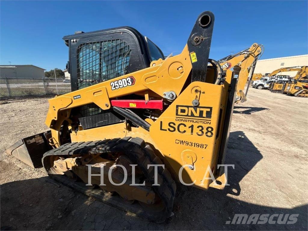 CAT 259D CAB لوادر انزلاقية التوجيه
