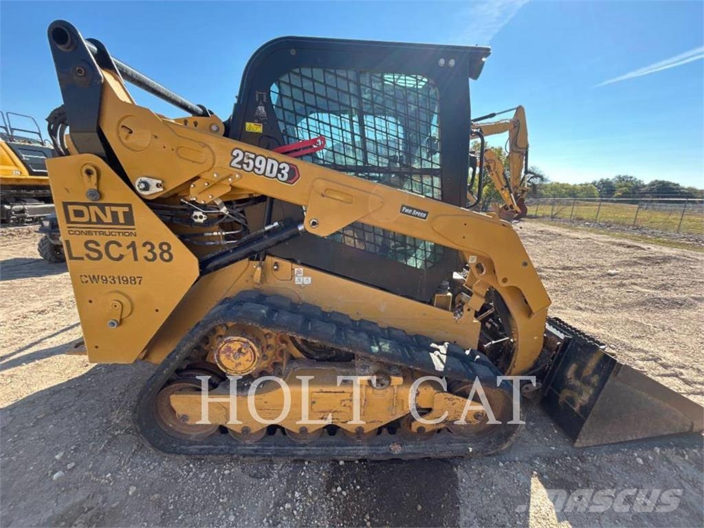 CAT 259D CAB لوادر انزلاقية التوجيه