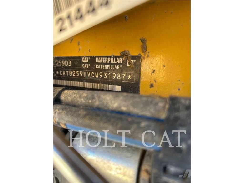 CAT 259D CAB لوادر انزلاقية التوجيه