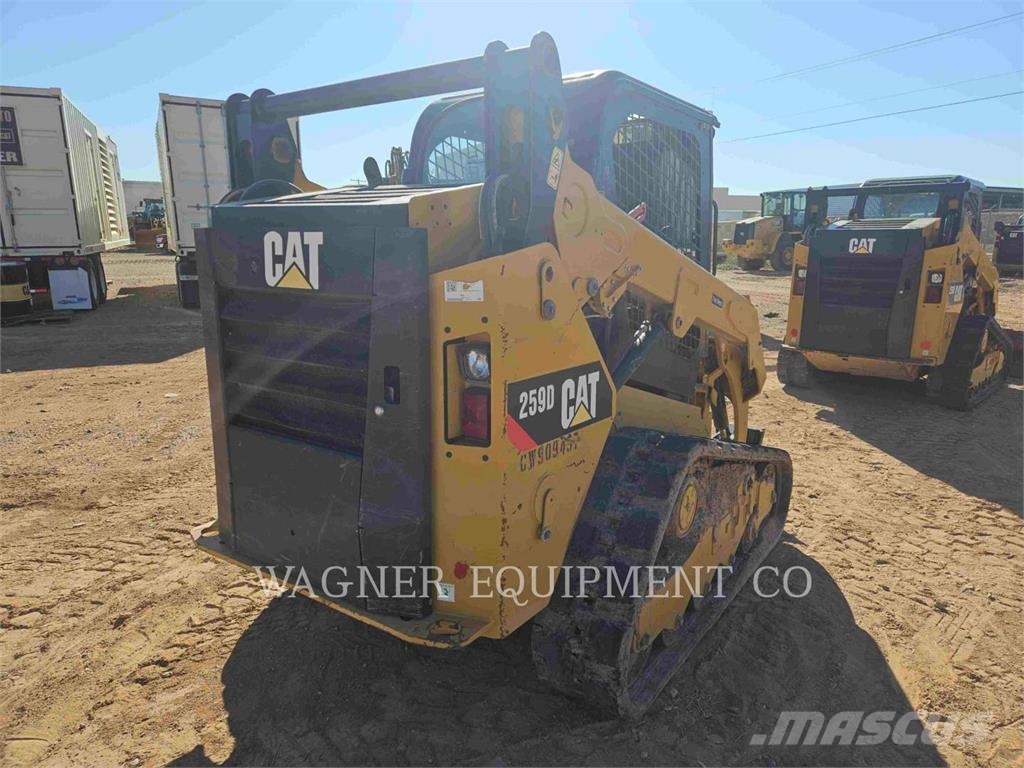 CAT 259D3 لوادر انزلاقية التوجيه