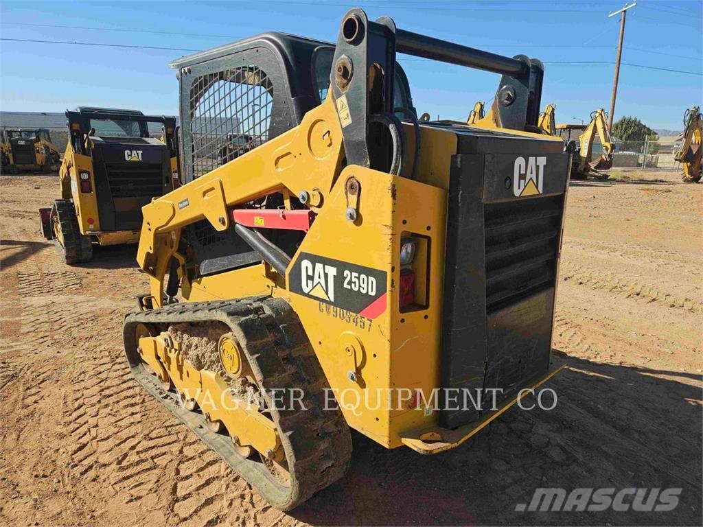 CAT 259D3 لوادر انزلاقية التوجيه