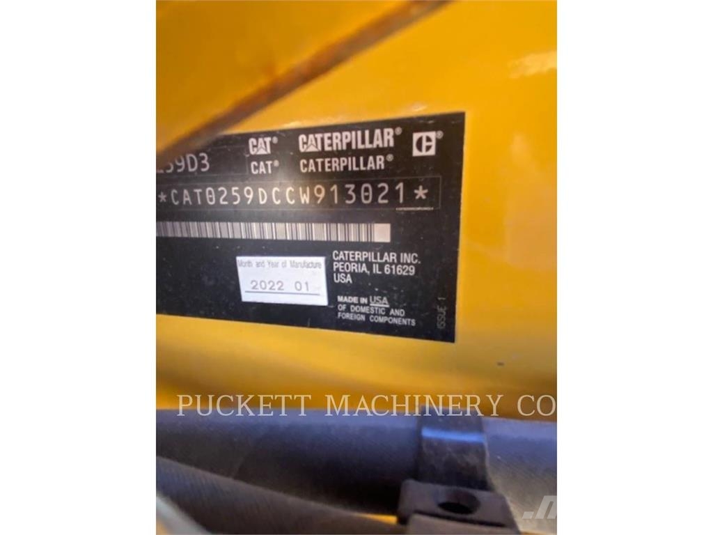 CAT 259D3 Crawler loaders