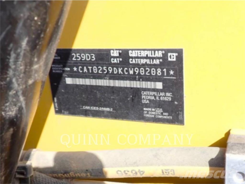 CAT 259D3 Φορτωτάκια