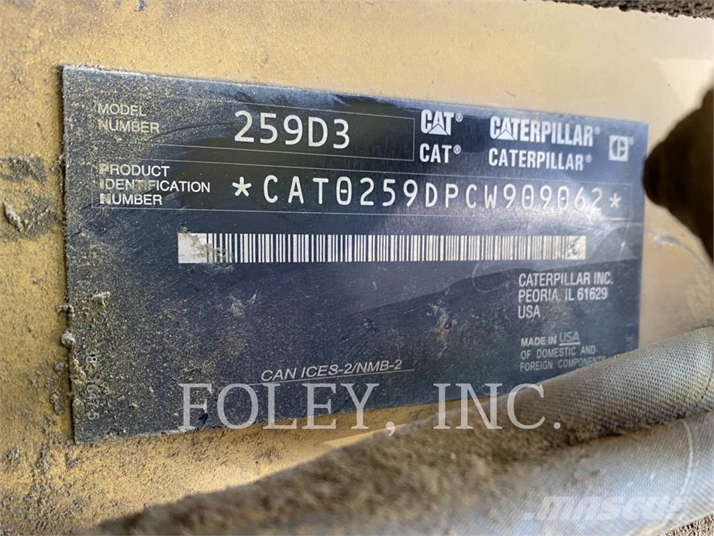 CAT 259D3 Crawler loaders