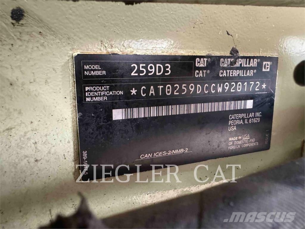 CAT 259D3 Crawler loaders