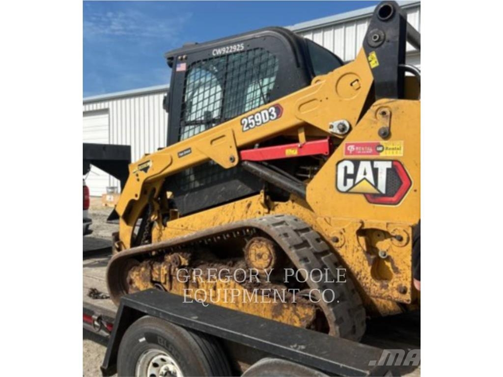 CAT 259D3 Carregadeiras de esteiras