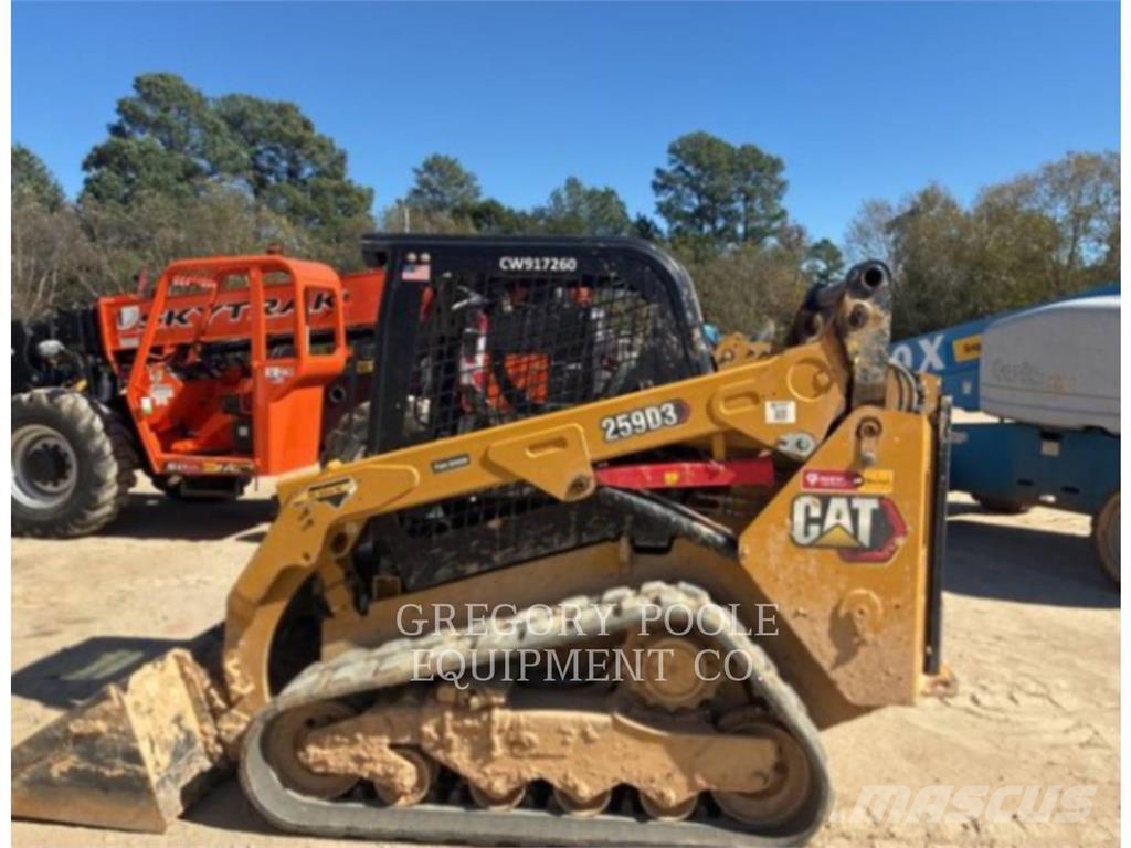 CAT 259D3 Carregadeiras de esteiras