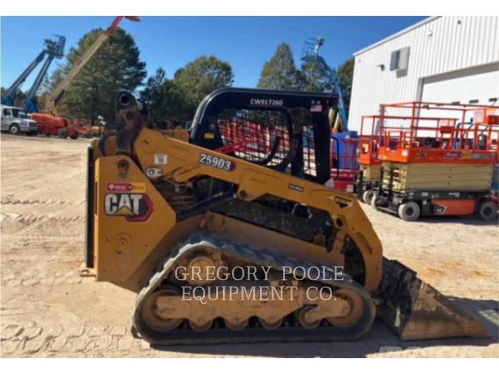 CAT 259D3 Carregadeiras de esteiras