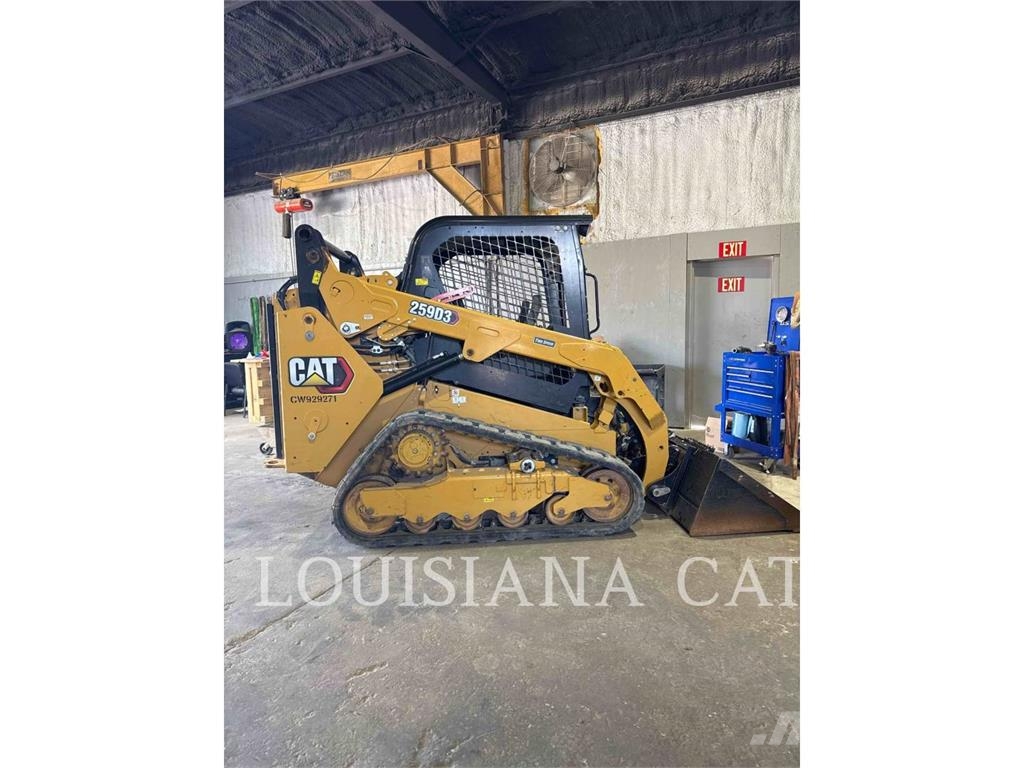 CAT 259D3 Kompaktrakodók