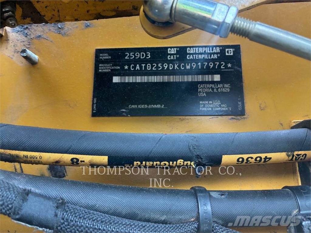 CAT 259D3 Φορτωτές με ερπύστριες