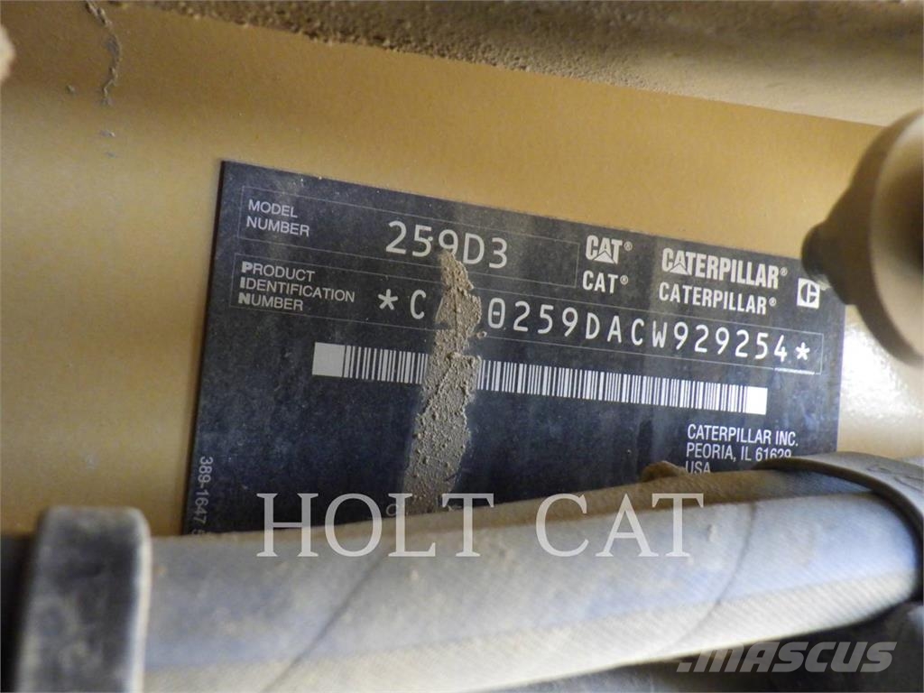 CAT 259D3 Φορτωτές με ερπύστριες