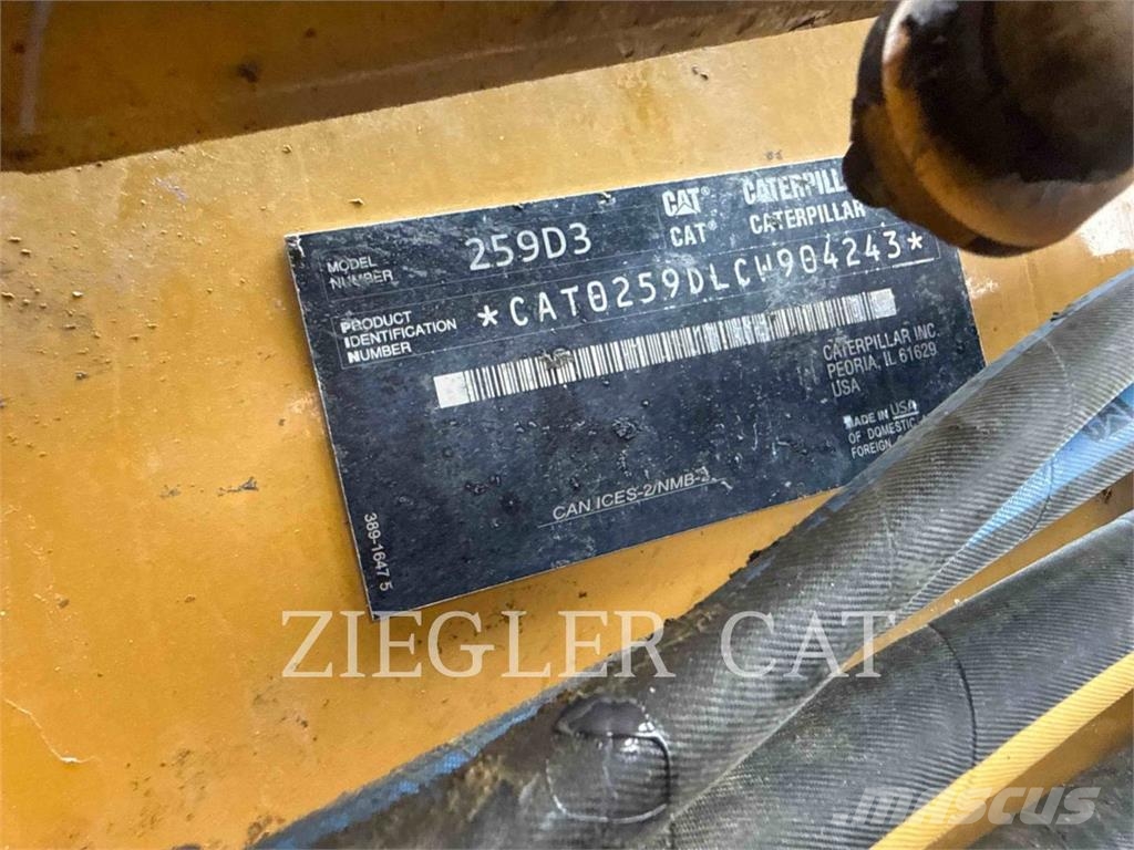 CAT 259D3 Φορτωτές με ερπύστριες