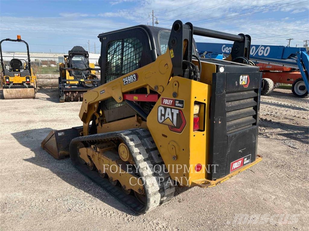 CAT 259D3 Šmykom riadené nakladače