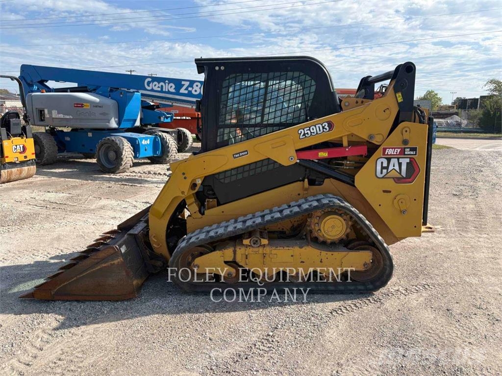 CAT 259D3 Šmykom riadené nakladače