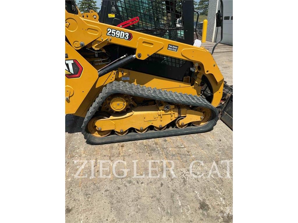 CAT 259D3 Larvebåndslæssere