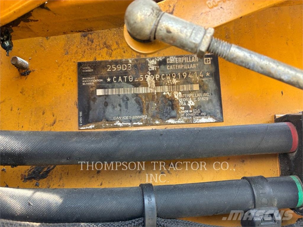 CAT 259D3 Φορτωτές με ερπύστριες