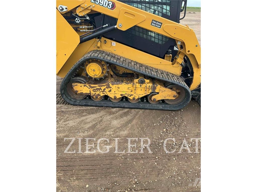CAT 259D3 Larvebåndslæssere