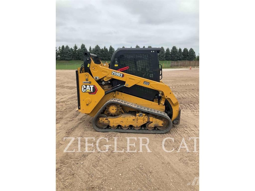 CAT 259D3 Larvebåndslæssere