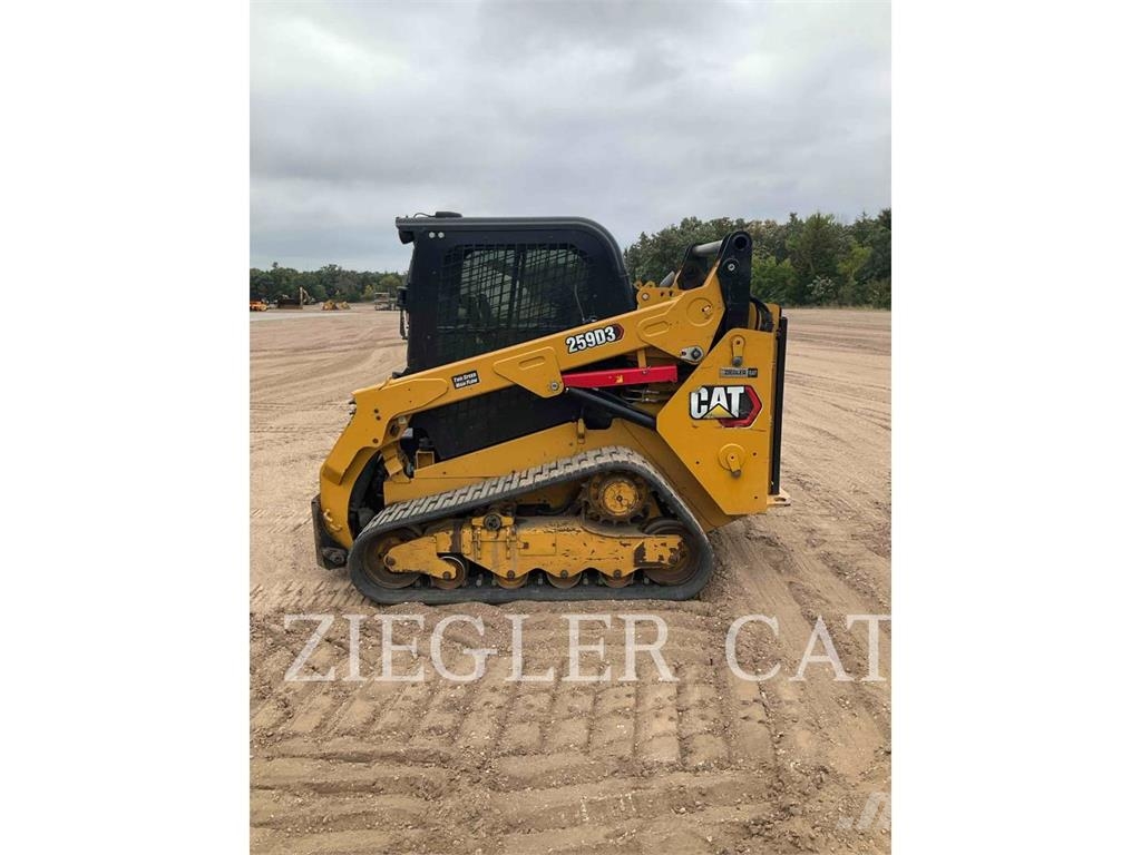 CAT 259D3 Larvebåndslæssere