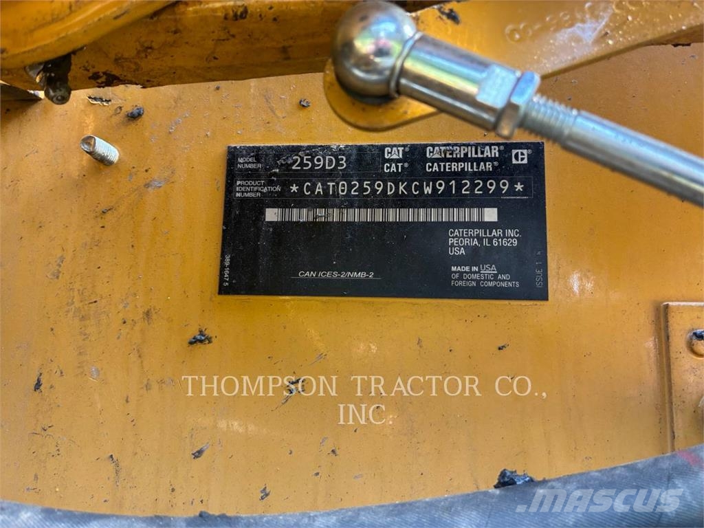 CAT 259D3 Φορτωτές με ερπύστριες