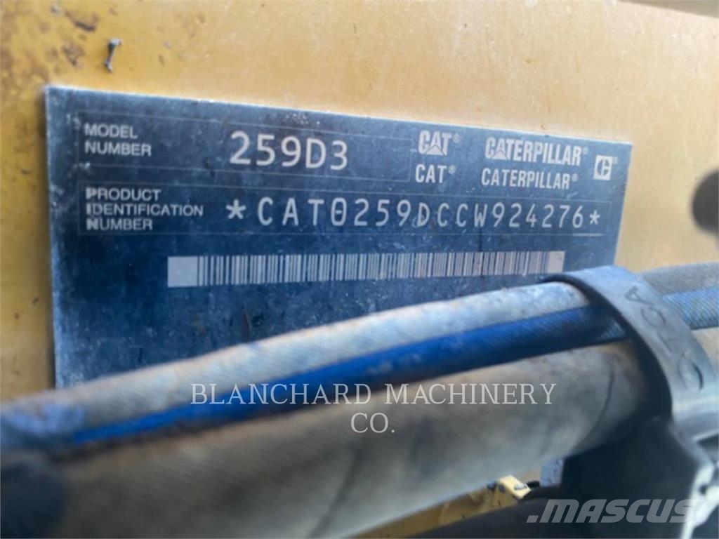 CAT 259D3 Φορτωτές με ερπύστριες