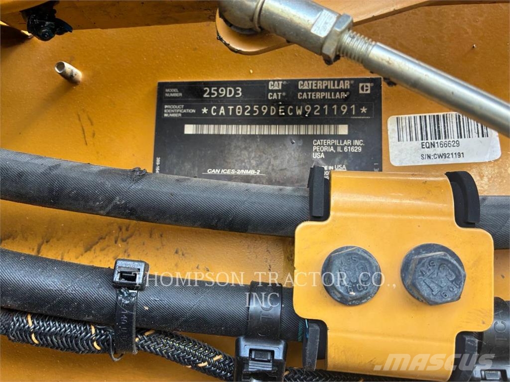 CAT 259D3 Φορτωτές με ερπύστριες