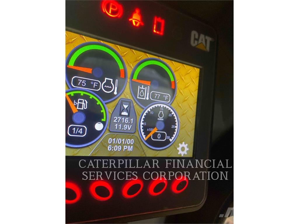 CAT 259D3 Lánctalpas homlokrakodók