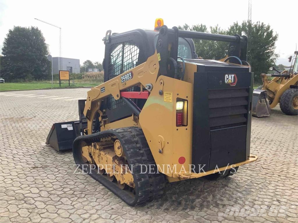 CAT 259D3 Larvebåndslæssere