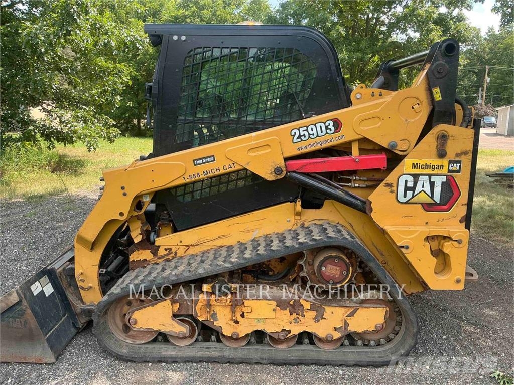 CAT 259D3 Larvebåndslæssere