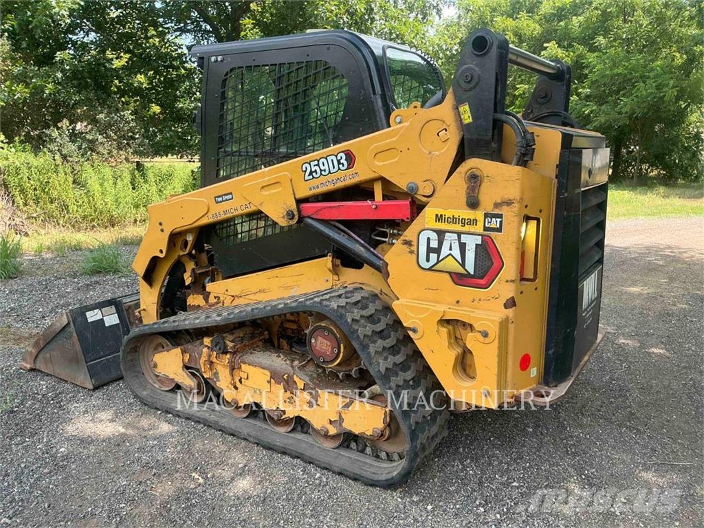 CAT 259D3 Larvebåndslæssere