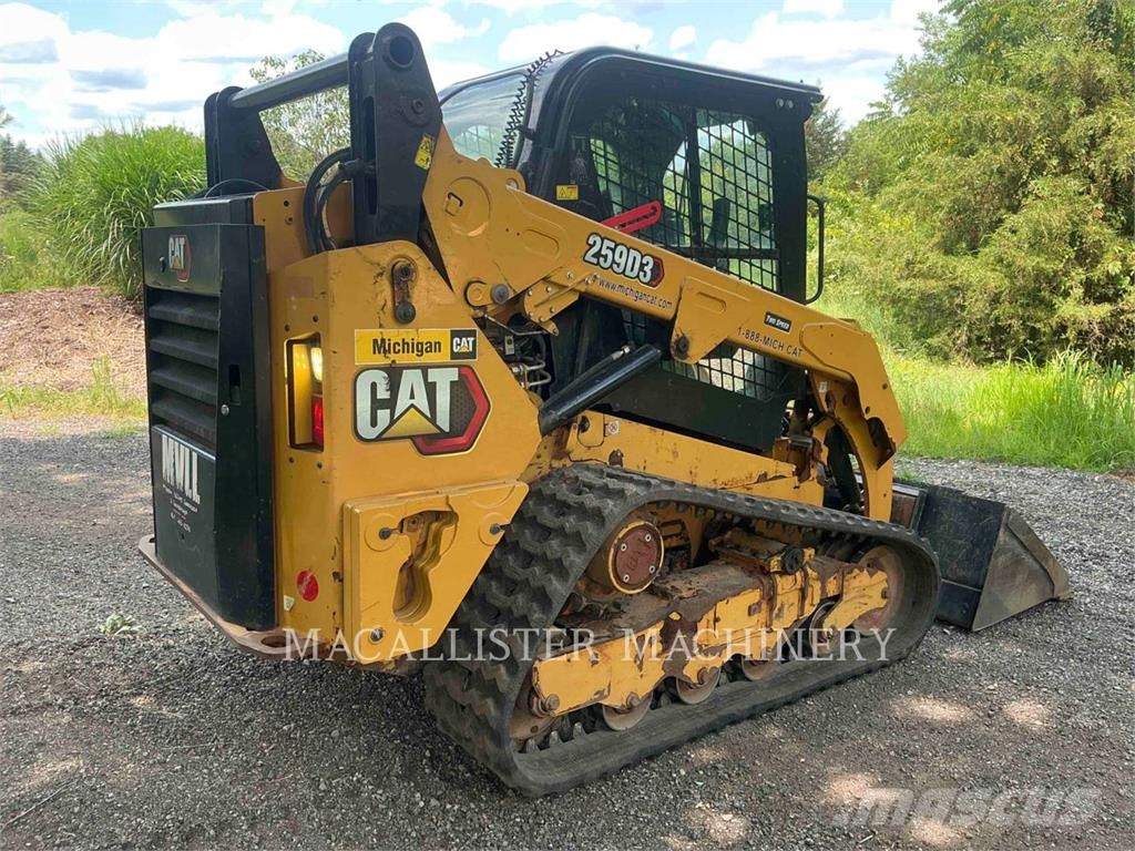 CAT 259D3 Larvebåndslæssere