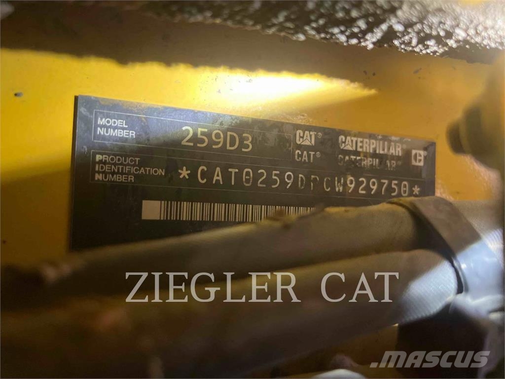 CAT 259D3 Roomiklaadurid