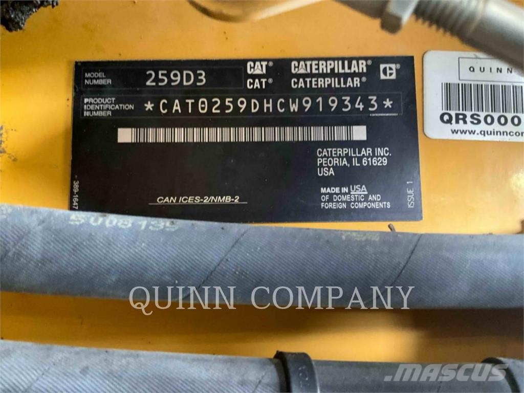 CAT 259D3 Kompaktlader