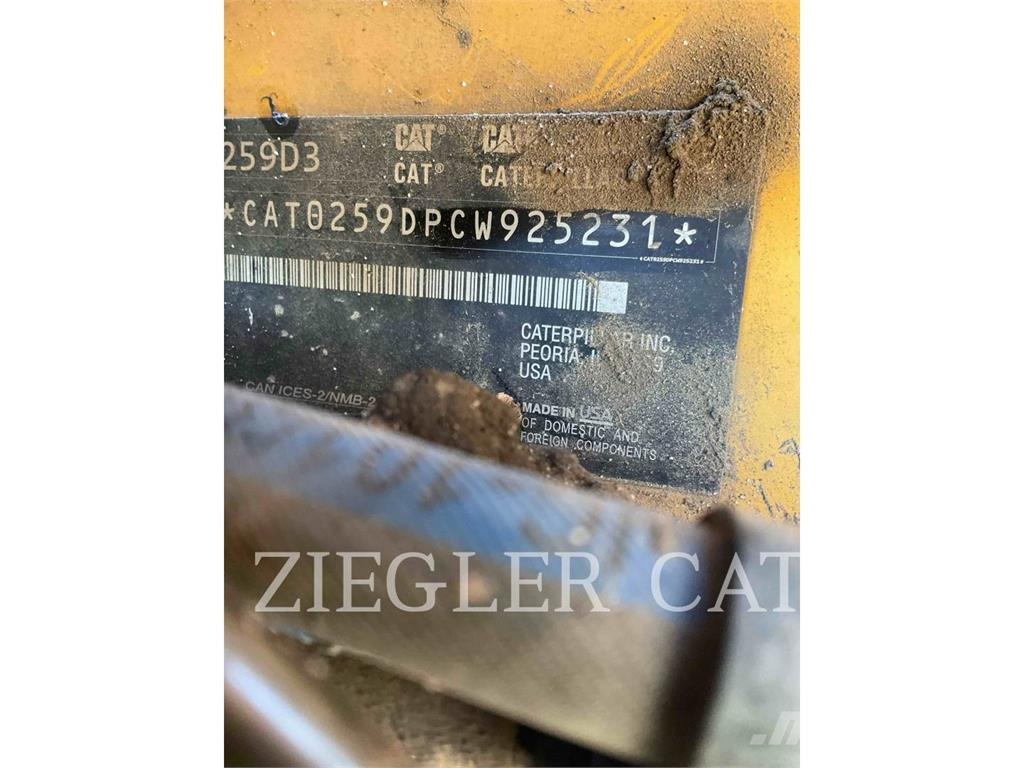 CAT 259D3 Nakladalci goseničarji
