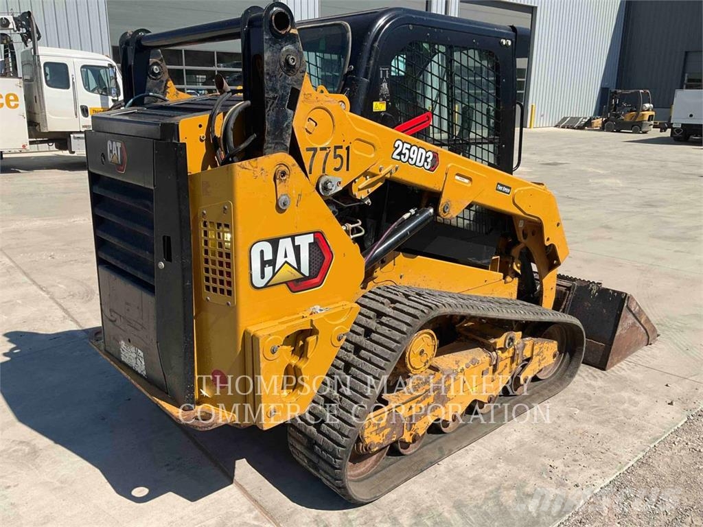 CAT 259D3 Kāpurķēžu iekrāvēji