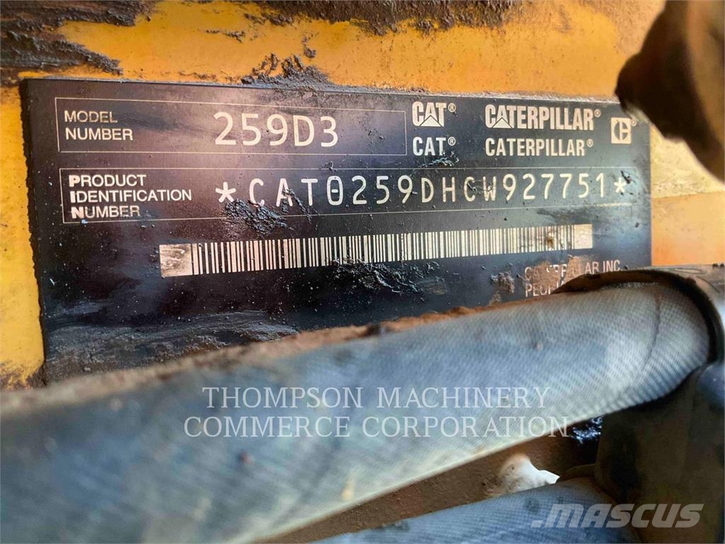 CAT 259D3 Kāpurķēžu iekrāvēji