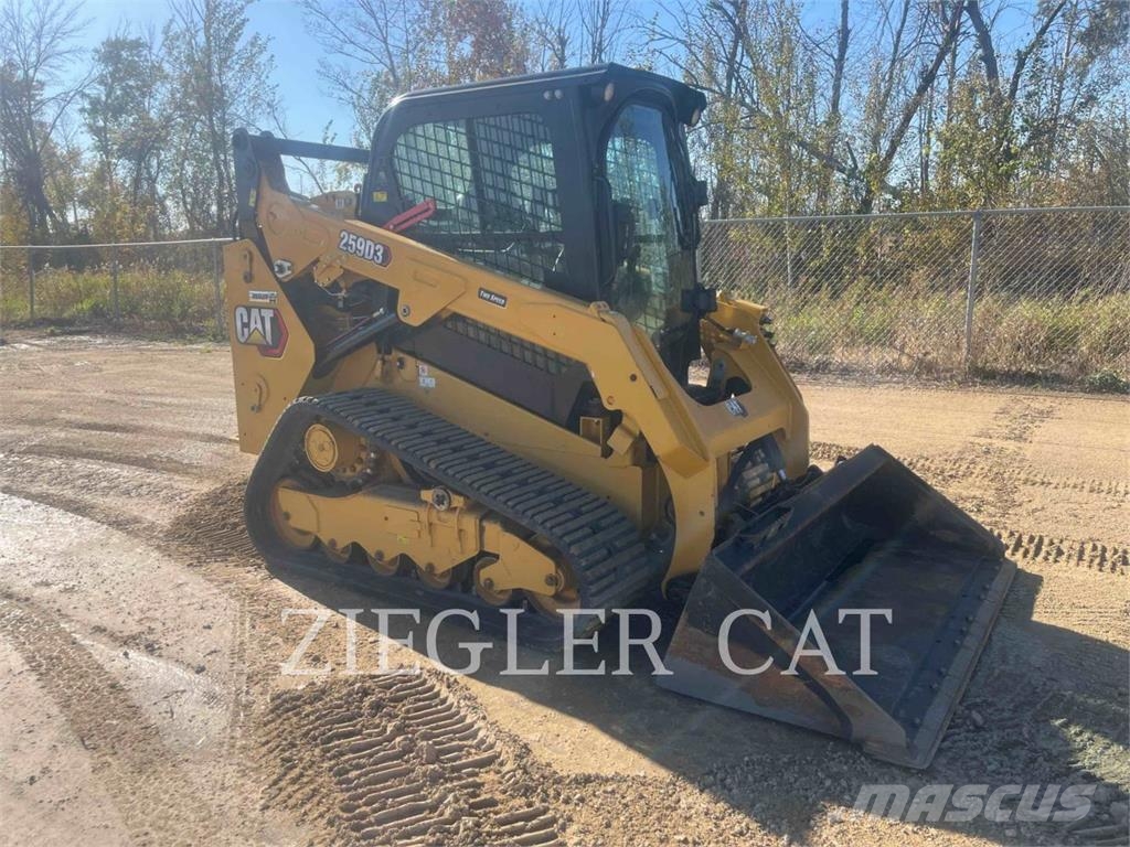 CAT 259D3 Верижен товарач