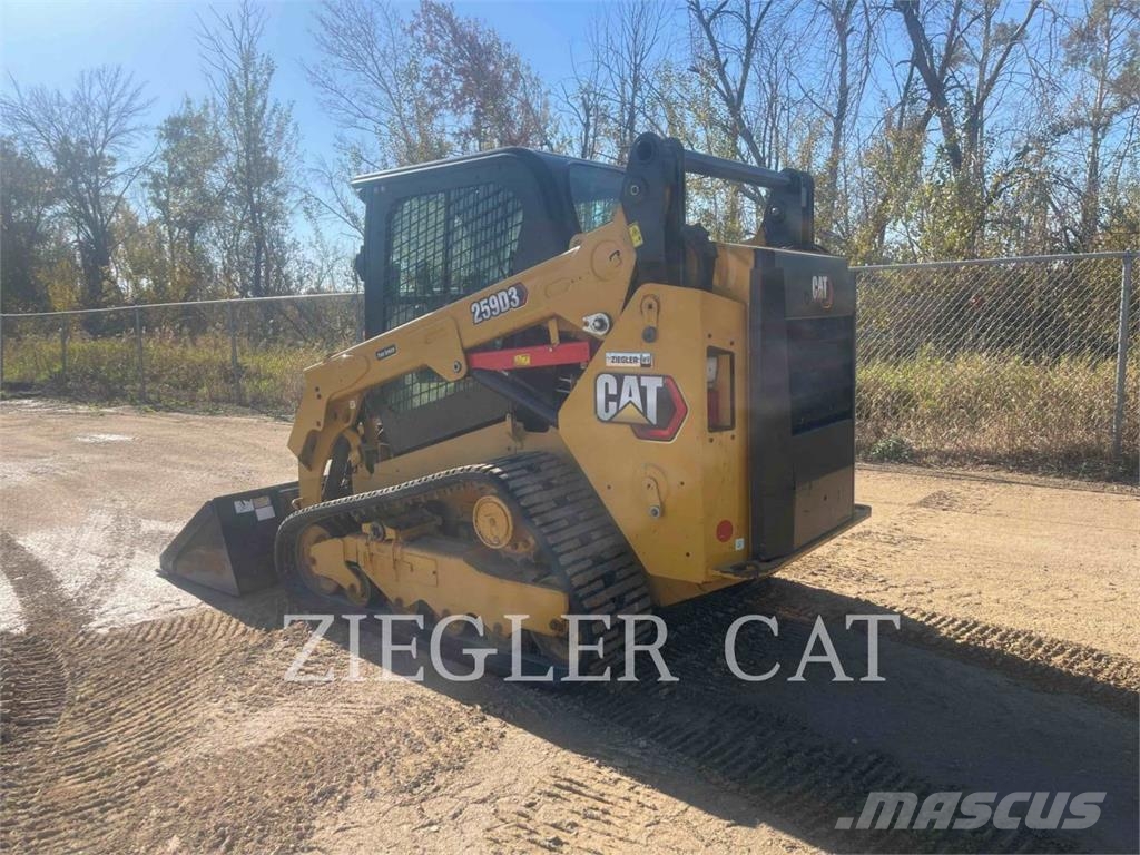 CAT 259D3 Верижен товарач