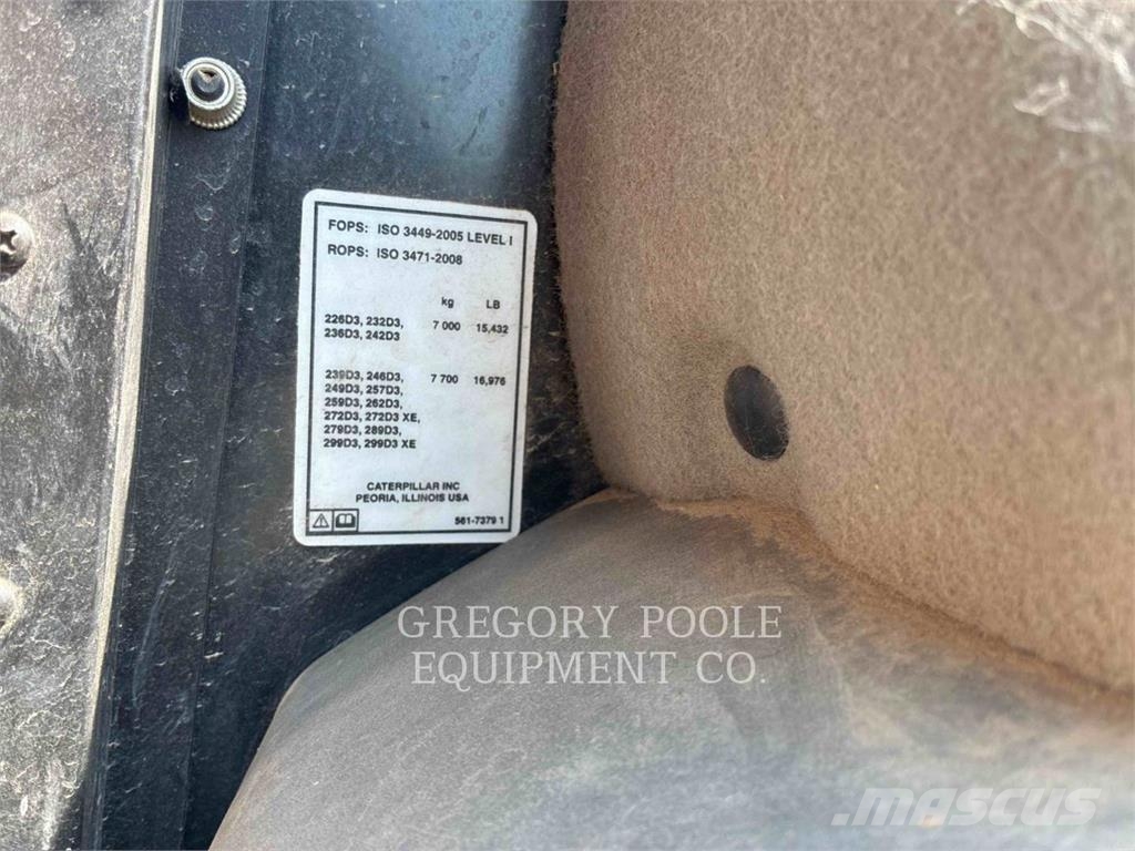 CAT 259D3 Încarcatoare cu excavator
