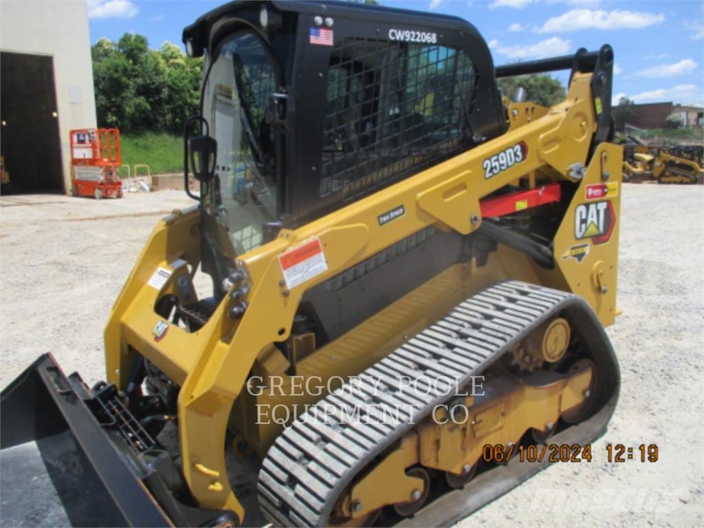 CAT 259D3 Larvebåndslæssere