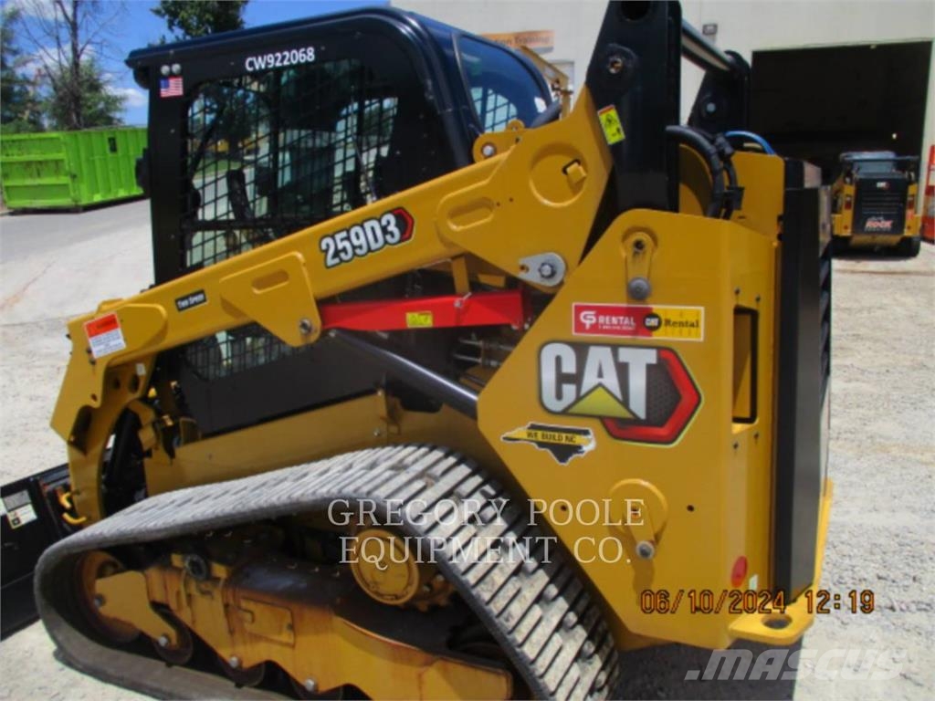 CAT 259D3 Larvebåndslæssere