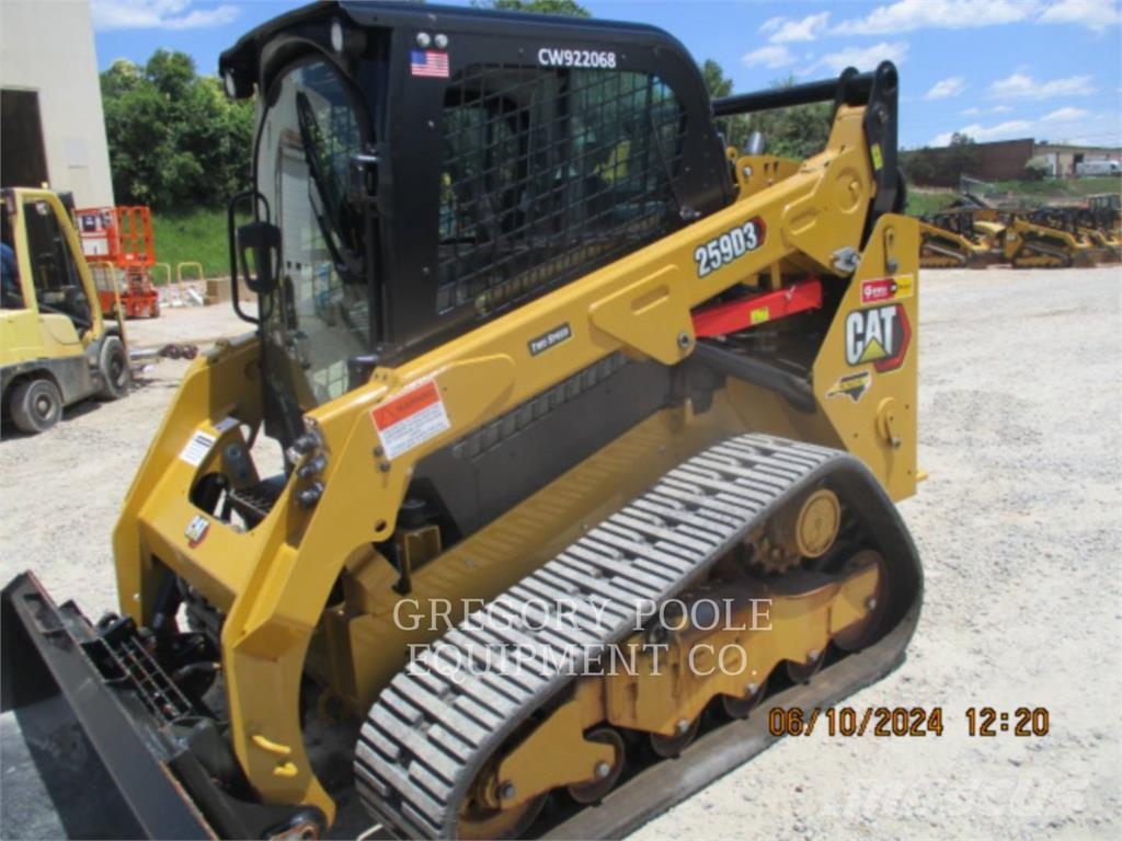 CAT 259D3 Larvebåndslæssere