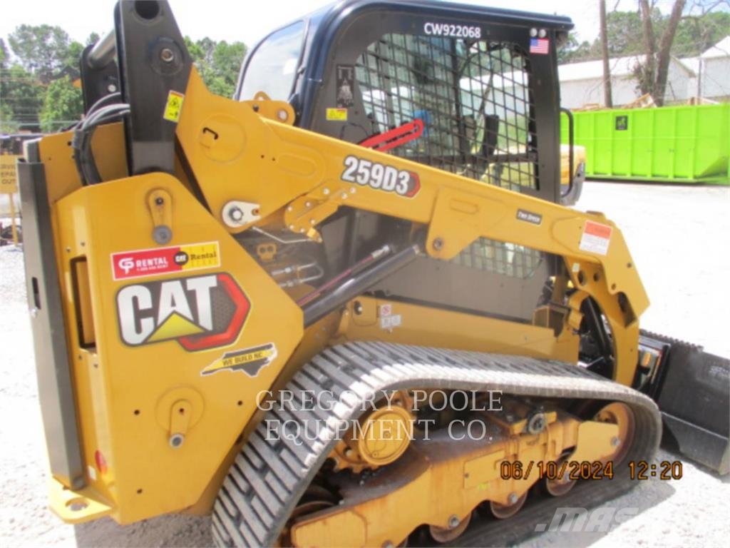 CAT 259D3 Larvebåndslæssere